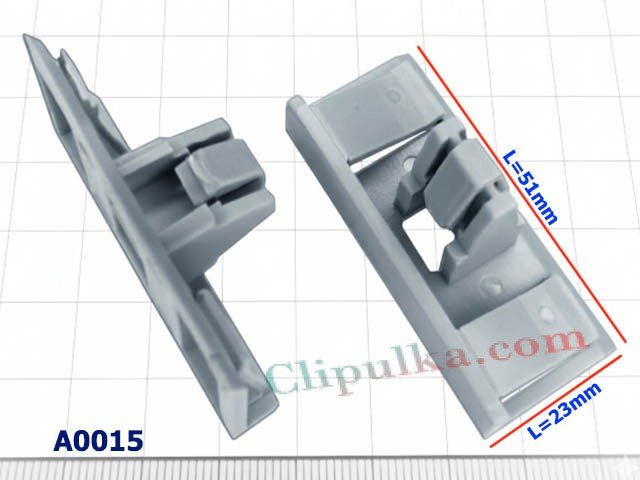 Rocker panel molding clips HUMMER H3 - A0015