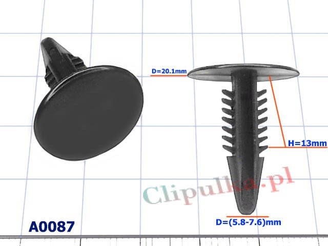 The pistons universals Oldsmobile - A0087