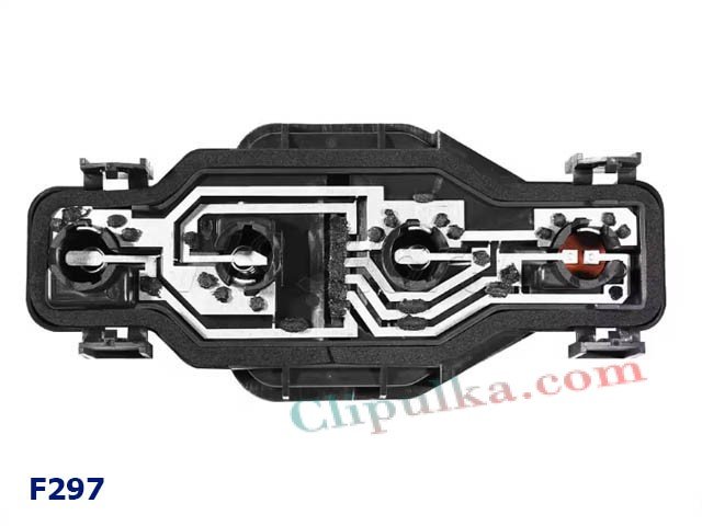 Uchwyt żarówki tylnego światła Peugeot Partner -  F297