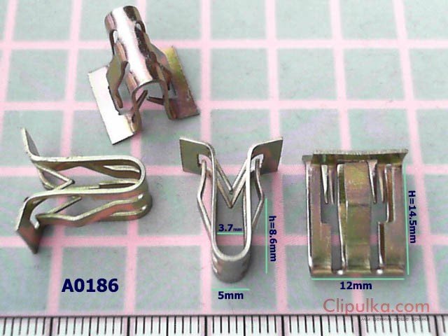 Metal clamp Jeep - A0186