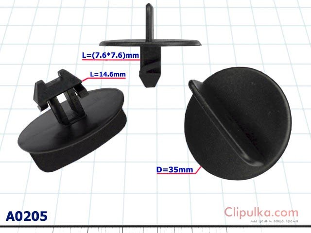 Cover fender and bumper clips  Jeep - A0205