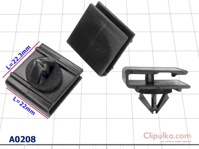 Rocker panel molding clips Dodge RAM 3.6L - A0208