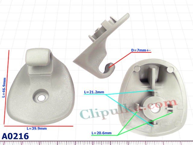 Sun visor holder Jeep - A0216