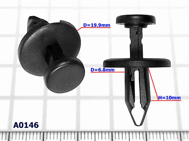 Клипсы D=6.8 mm Dodge - A0146