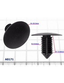 Choinka czarna D=9.4mm - A171