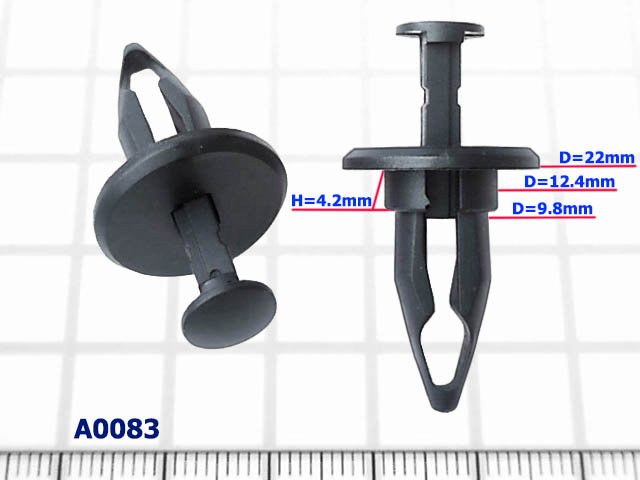 Сlips D=9.8/12.4mm Dodge - A083