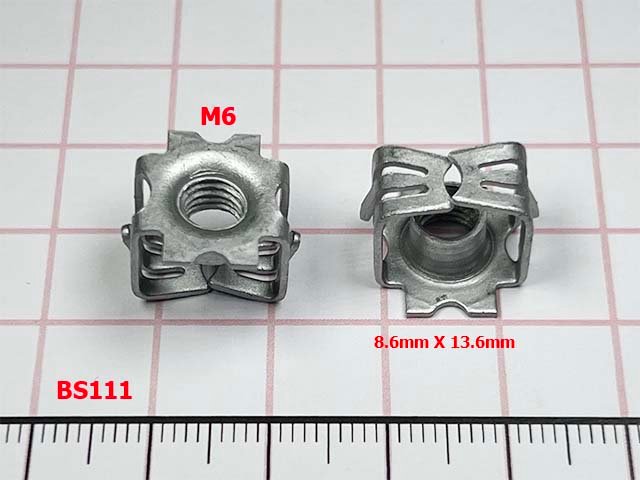 Зажим металлический с резьбой BYD - BS111