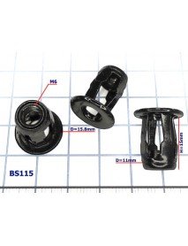 Rivetted Cap Nut M6 - BS115
