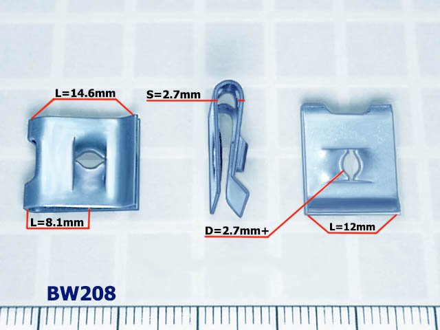 Metal clamp Dodge - BW208