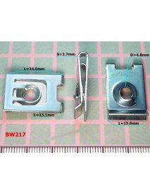 Clamp metal mounts for bumper and engine protection... VW - BW217