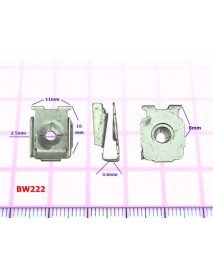 Metal clamps Porsche  - BW222