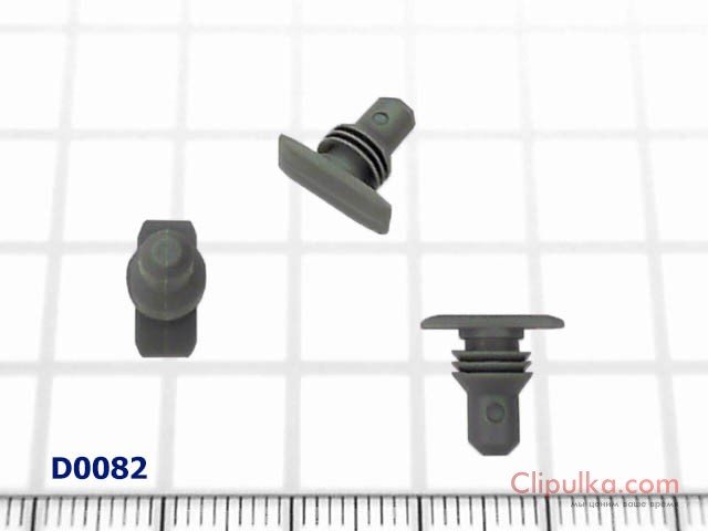 Clips fastening seal the rear door Skoda Superb - D0082