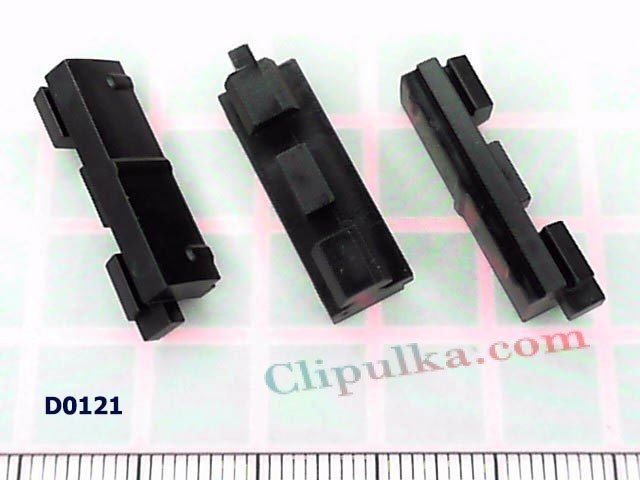 Пистоны крепления   хромированного бокового молдинга на задней двери BMW E38 - D0121