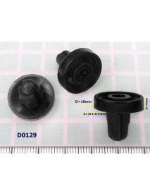 Plastic screw clamps MINI - D0129