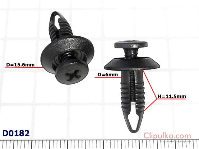 The pistons D=6 mm JAGUAR - D0182