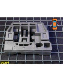 ślizg podnośnika szyby drzwi przedniej VW Caddy III - D0294 (FL or FR)