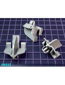 Клипса крепления листвы порога Mercedes B-Klass W245 - D0322