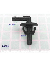 Corner adapter for washing of windshield  Mercedes Sprinter  -  D0329