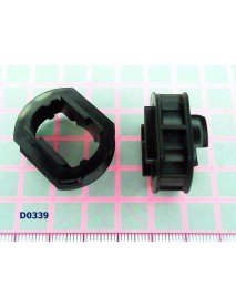 Клипса крепления накладок порога Mercedes CLK-Klass W208 - D0339