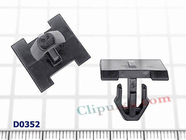 Клипса крепления накладок порога Mercedes CLK-Klass W208 - D0352