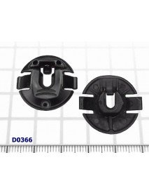 Clips fastening the front and rear wheel arch liner Audi A1 - D0366