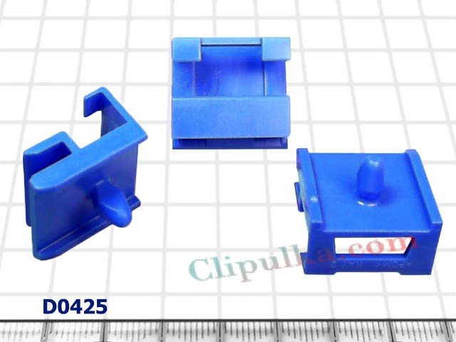 Пистоны крепления листвы порога BMW E63, E64  - D0425
