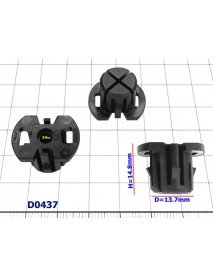 Underbody Trim Bolt Expanding Nut Seat - D0437