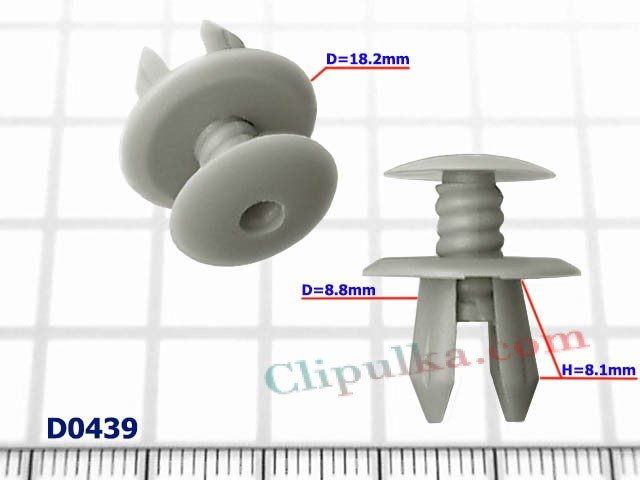 The pistons D=8.8mm - D0439