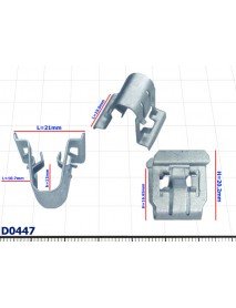 Blaszka montażowa - D0447