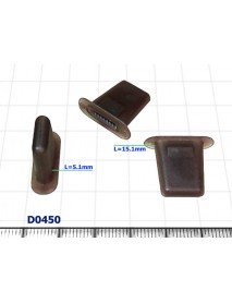 Kostka montażowa L=(15.1*5.1)mm - D0450