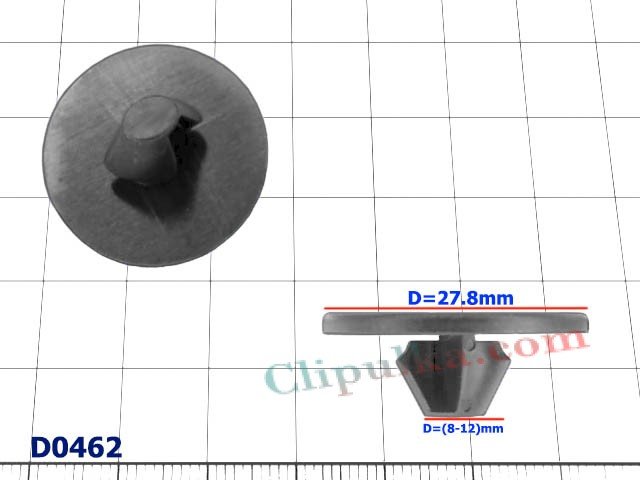 Пистоны крепления элементов капота Mercedes - D0462
