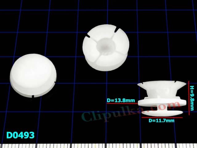 Mercedes Weatherstrip Seal Expansion Clip BMW - D0493