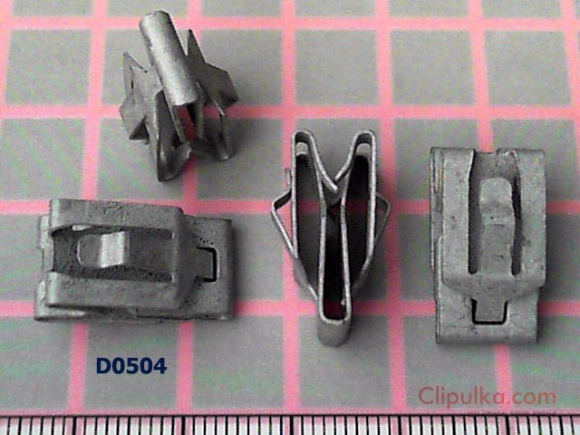 Clips for fatening luggage compartment Ford Focus - D0504