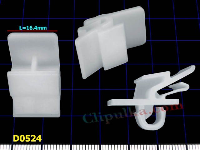 Spinka mocująca chłodnicę oleju Mercedes - D0524