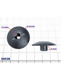Nakrętka plastikowa Audi - D538 Nakrętka plastikowa Audi - D538