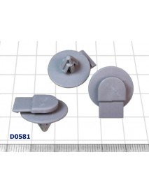 The clips mounting decorative lining arches MINI R50, R53 - D0581