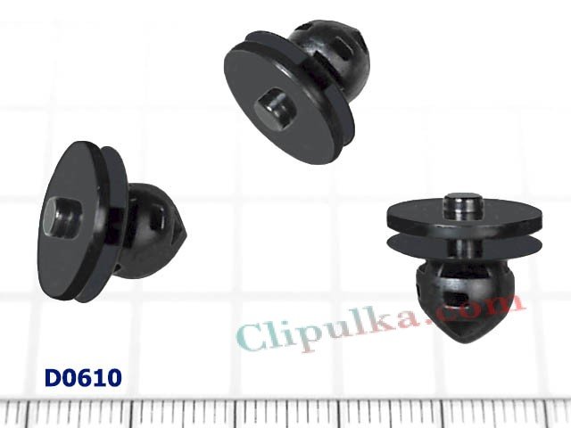 The pistons fixing the sliding doors trim panel Volkswagen Touran I - D0610