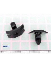 Пистоны крепления решетки радиатора Mercedes C-Klass W202  - D0671