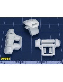 Spinka mocowania listwy bocznej Mercedes C-Klass W201 - D0688