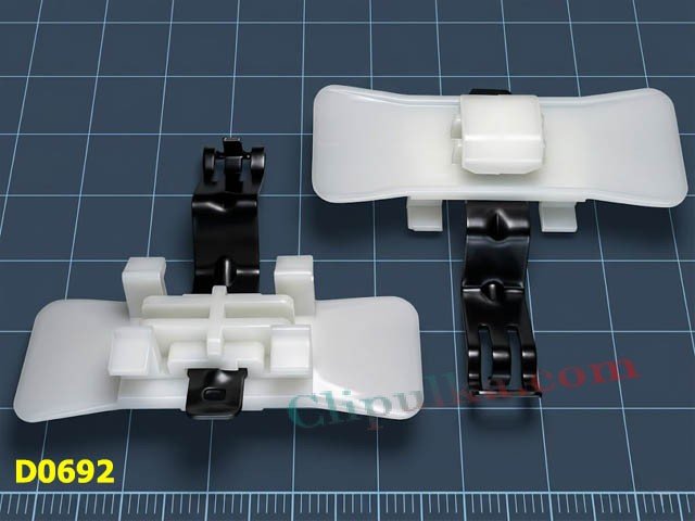 Spinka listwy bocznej szerokiej Mercedes W124 A1249889478 - D0692