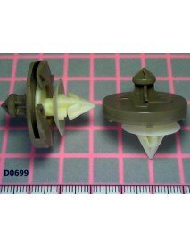 Spinki tapicerki drzwi Volkswagen Golf 3 - D0699