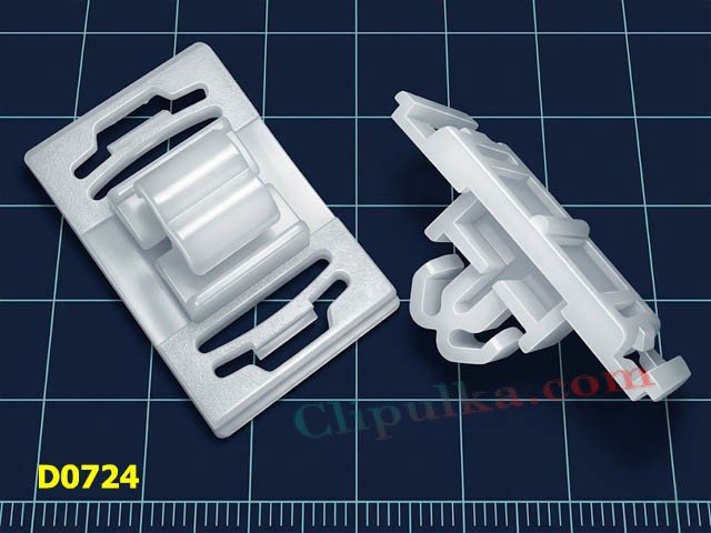 Spinka listwy bocznej Audi 100 / A6 C4 - 4A0853825 - D0724