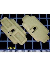 Spinki listwy bocznej Audi 100 C3/C4 - D0748
