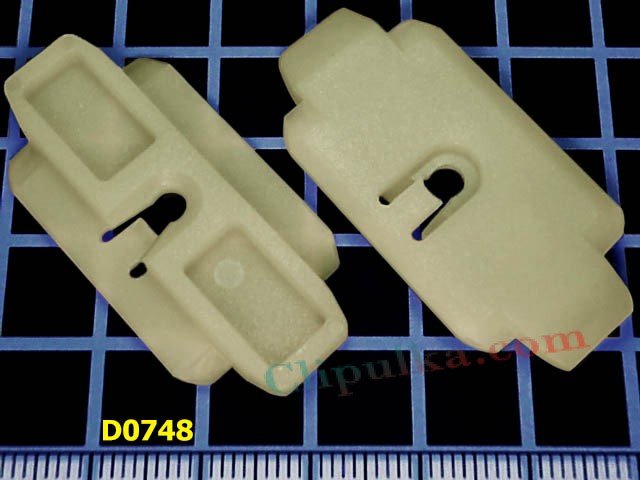 Spinki listwy bocznej Audi 100 C3/C4 - D0748