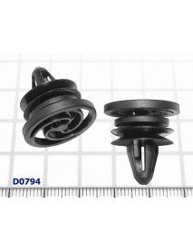 Pistons for fastening the luggage compartment trim Volkswagen Touareg - D0794