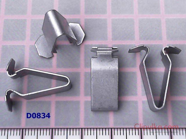 Зажим металлический  обшивки багжника Skoda Octavia A5 - D0834