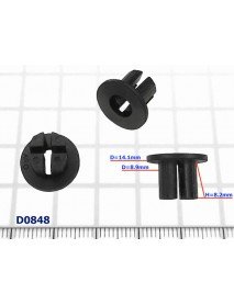 Kostka montażowa D=8.9mm - D0848