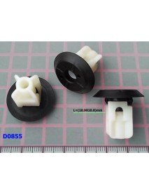 Plastic screw clamps MINI - D0855