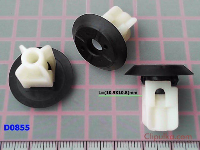 Plastic screw clamps BMW - D0855