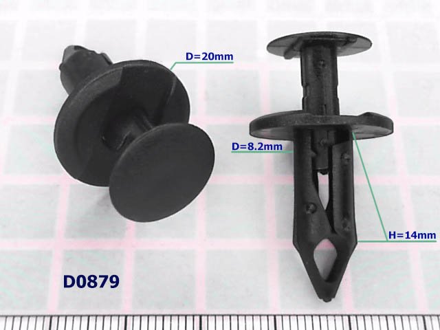 Клипсы D=8.2 mm Dodge - D0879